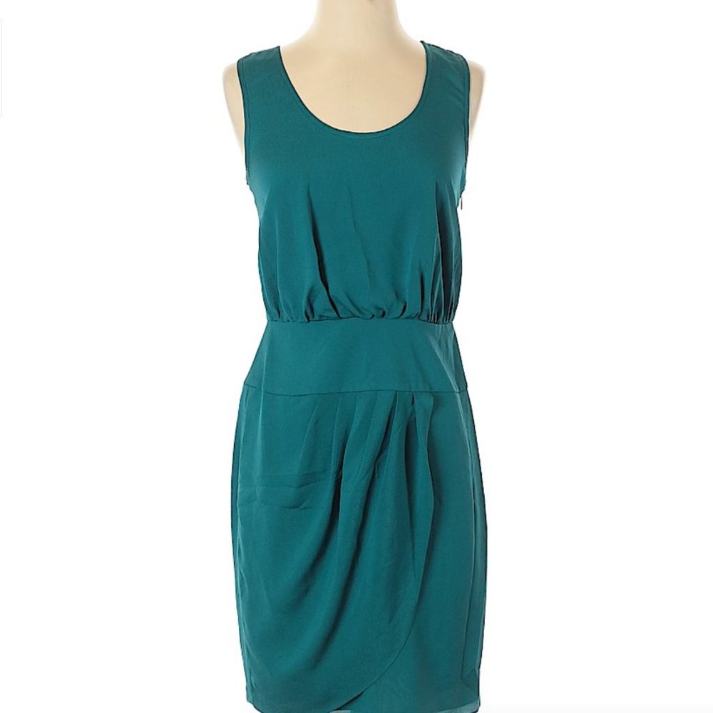 Decode 1.8 size 2 teal dress